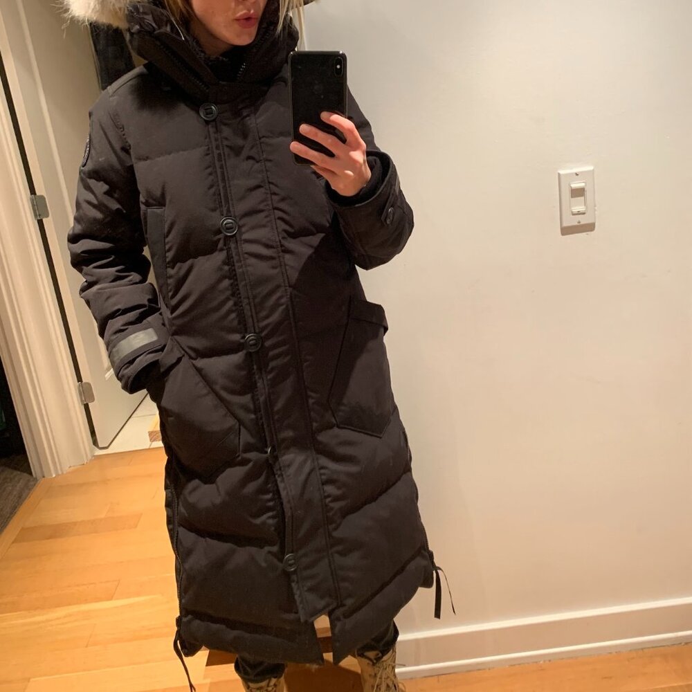 Canada Goose Aldridge Parka – Black Label (Women’s, Size 2) Brand New - $950